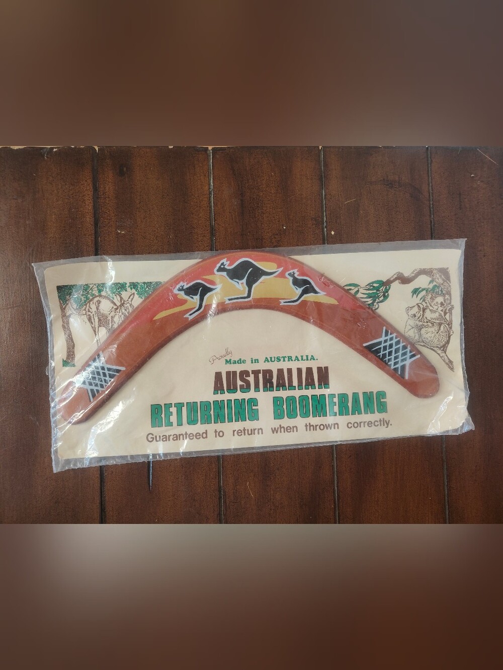 Australian Returning Boomerang - Authentic & Vintage